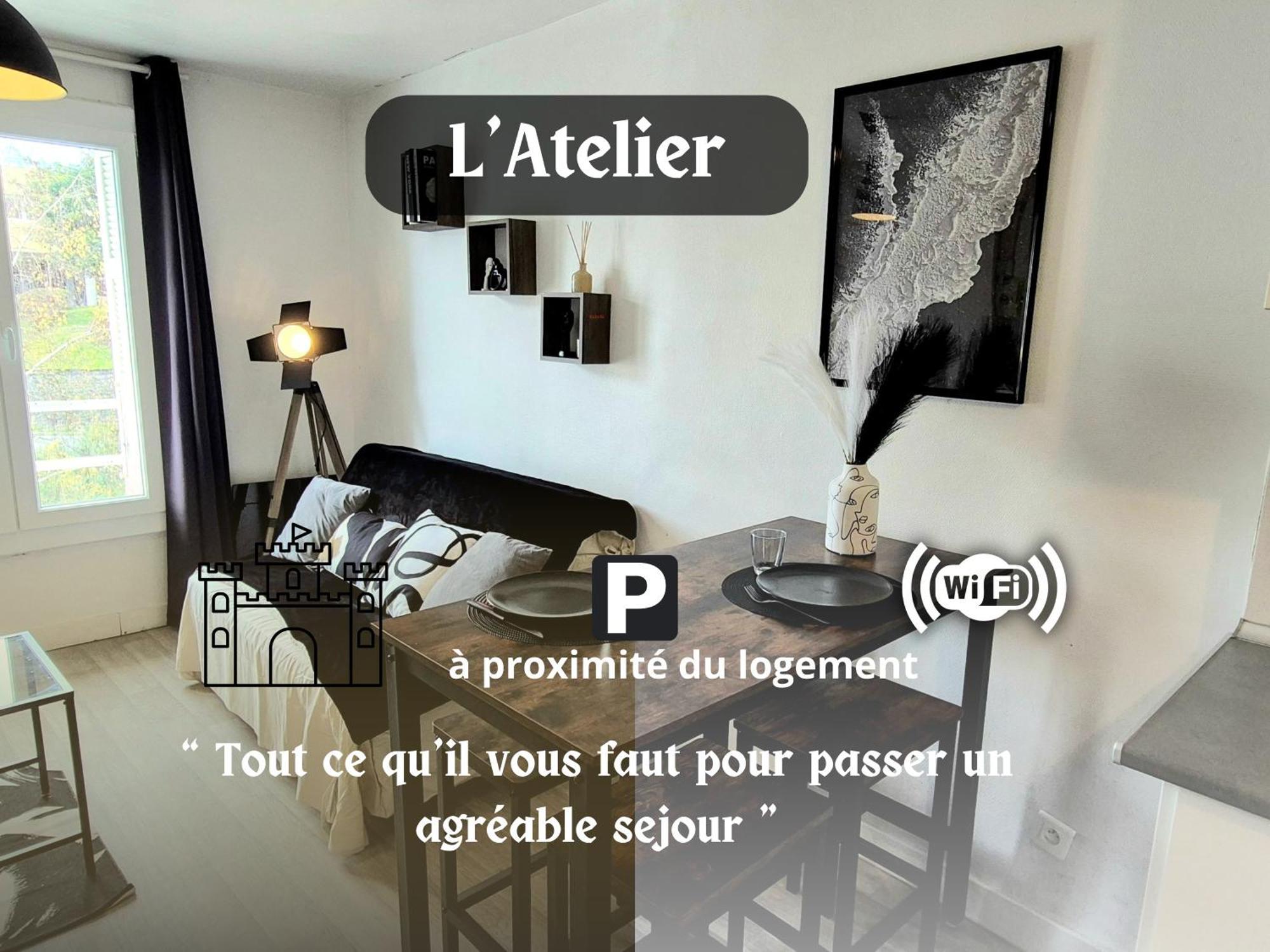 L'Atelier-T2 Proche Du Centre-Wifi-Parking Διαμέρισμα Λούρδη Εξωτερικό φωτογραφία